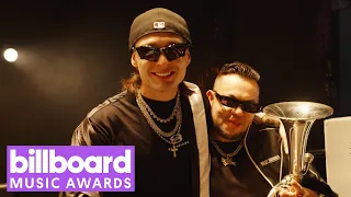 Peso Pluma Introduces His Band Behind His Performance | Billboard Music Awards 2023