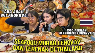 MAKAN SEPUASNYA SEAFOOD MURAH LENGKAP DAN TERENAK DI THAILAND ! 🦑 🦀 🦐