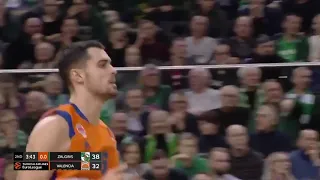 Triple Alberto Abalde en Zalgiris J13 Turkish Airlines Euroleague