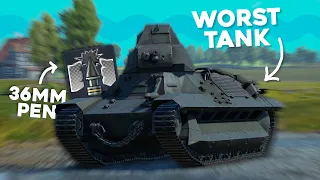 These are the WORST Tanks in War Thunder!