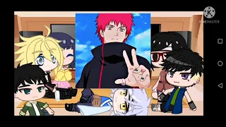 Boruto and his friends react to sasunaru and sakuhina                        (Creds in the desc)