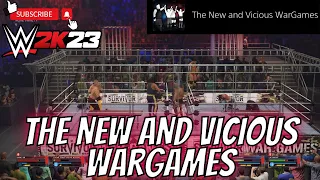 WWE 2K23 || NEW AND VICIOUS WARGAMES TROPHY