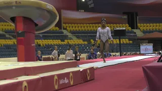 Simone Biles - Vault 2 - 2018 World Championships - Podium Training