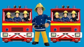 Смелый пожарный СЭМ и его веселая команда - мультик игра. Пожарные ищут воды для пожарных машин