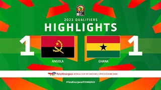 Angola 🆚 Ghana | Highlights - #TotalEnergiesAFCONQ2023 - MD4 Group E