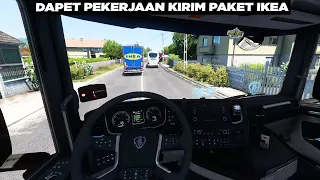 Nyampe Ke Kampung Gini Dah Kirim Barang IKEA ٩( •  ͟ʖ • ԅ) Euro Truck Simulator 2 Gameplay