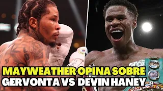 MAYWEATHER OPINA SOBRE GERVONTA DAVIS VS DEVIN HANEY❗🥊