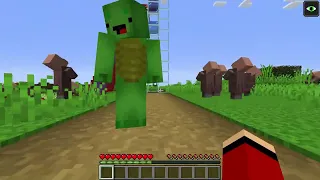 Scary TRAIN EATER and SLIDE EATER kidnapped JJ and Mikey in Minecraft Challenge Maizen Monsters