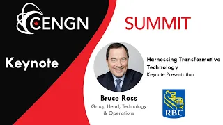 Keynote Speaker: Bruce Ross, RBC