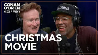 Jordan Peele & Conan Improvised A Christmas Movie Pitch | Conan O'Brien Needs A Friend