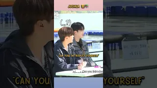 Joshua teaching English to Seungkwan | GRAMMAR 😮‍💨☠️ #seventeen