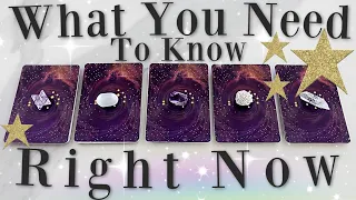 Important Message: What You NEED To Know Right Now (Psychic Reading / PICK A CARD)