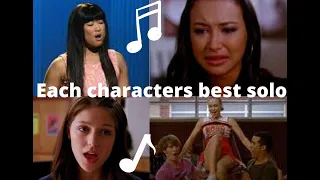 Each characters best solo | Glee