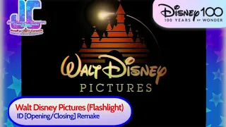 Walt Disney Pictures (Flashlight) ID [Opening/Closing] Remake