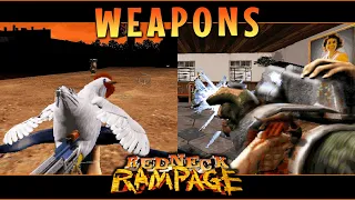 The Weapons of Redneck Rampage (1997-1998)