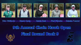 9th Annual Chain Hawk Open FPO Final Round 3 Back 9