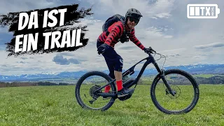 Wo sind die Trails? Mit dem E bike auf der Suche im Allgäu.