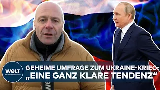 UKRAINE-KRIEG: GEHEIME UMFRAGE enthüllt Meinung der Russen - „Man sieht eine ganz klare Tendenz“