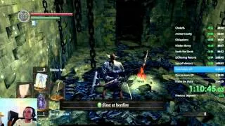 Dark Souls All Bosses (Crapplemage) Speedrun - Personal Best [1:53:53]