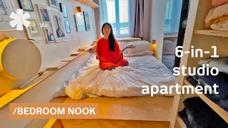 Is Paris’ best bedroom in a closet? 6-in-1 yoga apartment