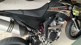 Yamaha WR250X, Start Engine and Sound