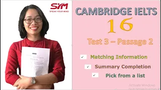 Giải chi tiết IELTS Reading Cam 16 – Test 3 – Passage 2 | Hương Bunny