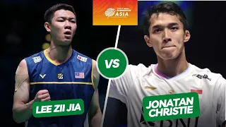 LEE Zii Jia vs Jonatan CHRISTIE | Badminton Asia Championships 2024 QF