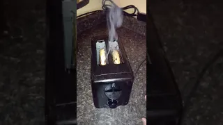 I guess this toaster is................ Smoking hot!