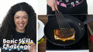 50 People Try to Make a Grilled Cheese Sandwich | Epicurious