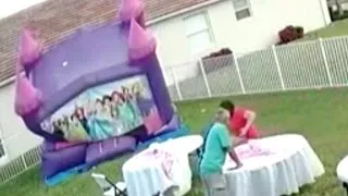 Watch Neighbor Unplug Bounce House That Deflated on 12 Kids at Birthday Party