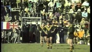 1972 Rugby League World Cup - Great Britain v Australia (Group Match)