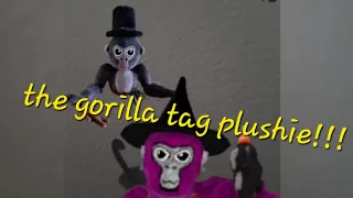 my new gorilla tag plushie #gorillatag #monkeyplush