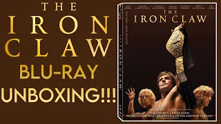 THE IRON CLAW BLU-RAY UNBOXING!!! - JIGGY RANDALL