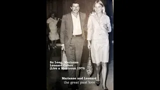 So Long Marianne-Leonard Cohen  Live a  Montreux  1976