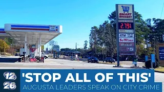Augusta leaders discuss shootings at crime-troubled store
