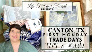 Canton, Texas First Monday Trade Days Tips and Treasure Haul