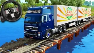 VIAGEM NO BRASIL com BITREM!!! - Euro Truck Simulator 2 + G27