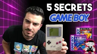 5 SECRETS CACHÉS SUR LA GAME BOY!