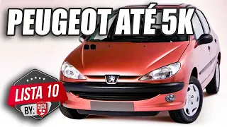 10 CARROS PEUGEOT ATÉ R$5.000,00 PARA COMPRAR!