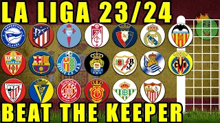 La Liga 2023/24 - Beat The Keeper Marble Race / Marble Race King