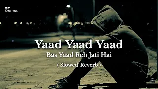 Yaad Yaad Yaad Bas Yaad Reh Jati Hai (Slowed + Reverb) |Mix SR creation| Lofi Song