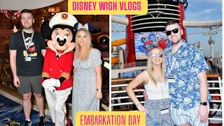 Disney Wish | Embarkation Day | Exploring the Wish & World of Marvel Dinner