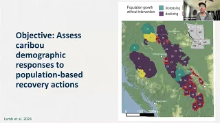 Webinar:Effectiveness of population-based recovery actions for threatened southern mountain caribou