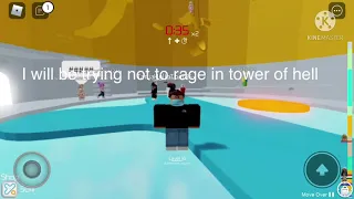 Trying not to RAGE QUIT (roblox tower of hell)