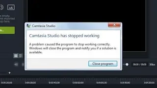 Fix : Camtasia Studio Crashing And Render Errors | 100 % Working