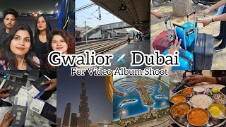 Travelling Gwalior To Dubai | Day1 Vlog | Video Album Shoot | Vicky Aditya Vlogs #dubaishoot #dubai
