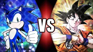 Sonic the Hedgehog vs Son Goku (Sega vs Shonen Jump) | Fan-Made Death Battle Trailers