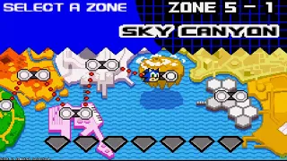 Sonic Advance 2 Sky Canyon Zone Act 1