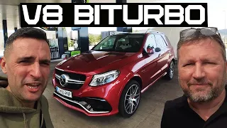 Z MERCEDESOM GLE (V8 BITURBO) V ŠPANIJO! (part 1)