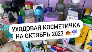 УХОДОВАЯ КОСМЕТИЧКА НА ОКТЯБРЬ 2023 🍁☔️